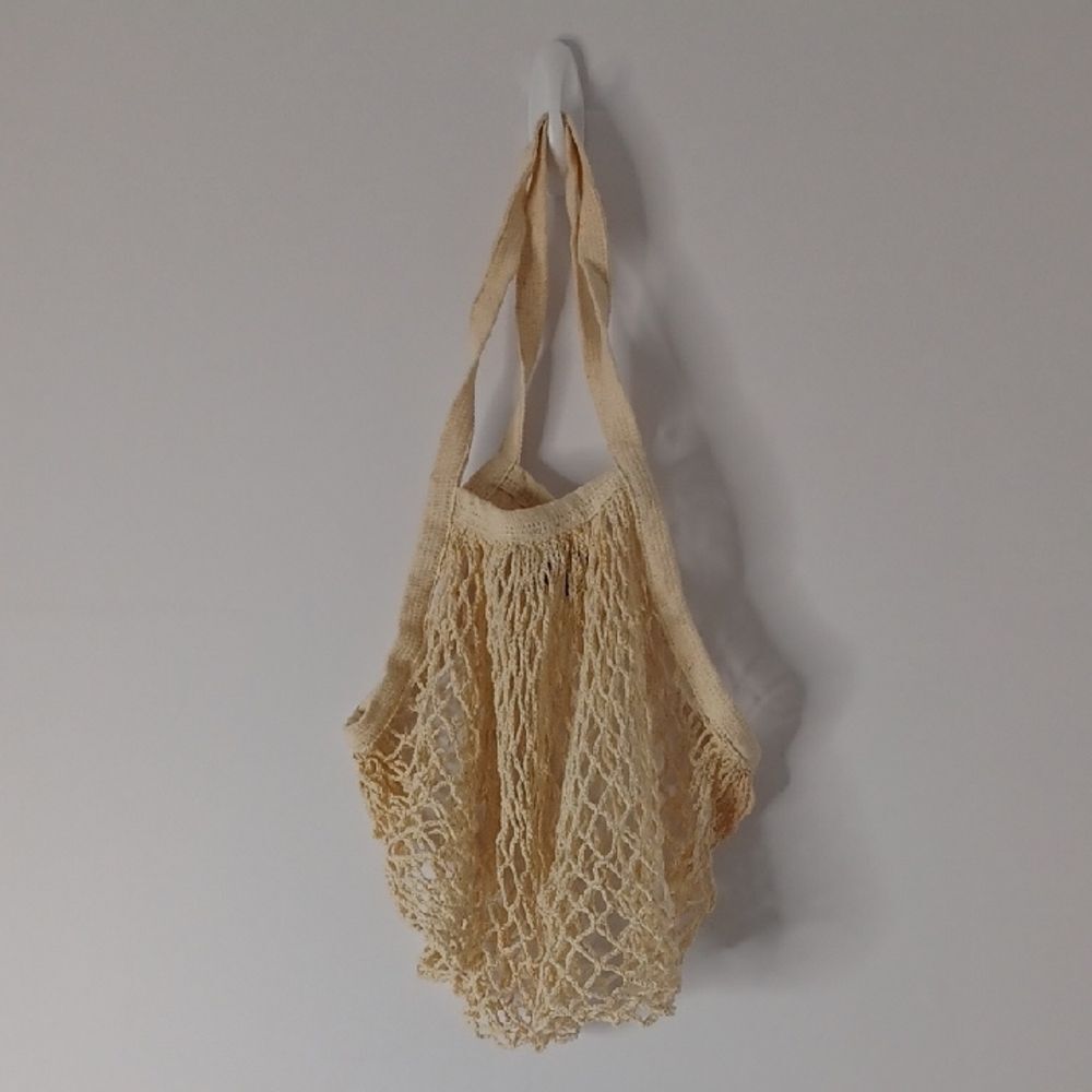 Nike Cream Mesh Tote Bag with Eco-Friendly Design